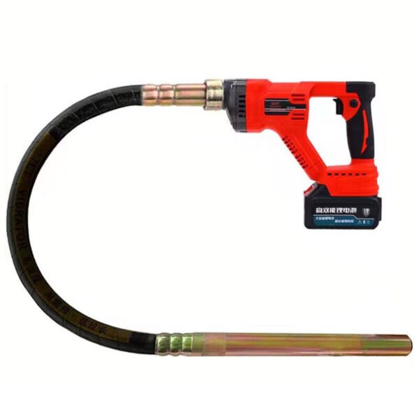 Battery concrete vibrator
